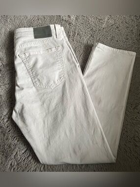 AG Adriano Goldschmied Mens Nomad Modern Slim White